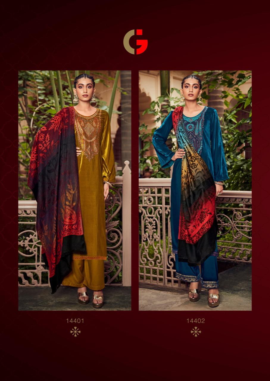 Gull Jee Wintery Heavy Pashmina Festive Wear Designer Dress Material Collection 